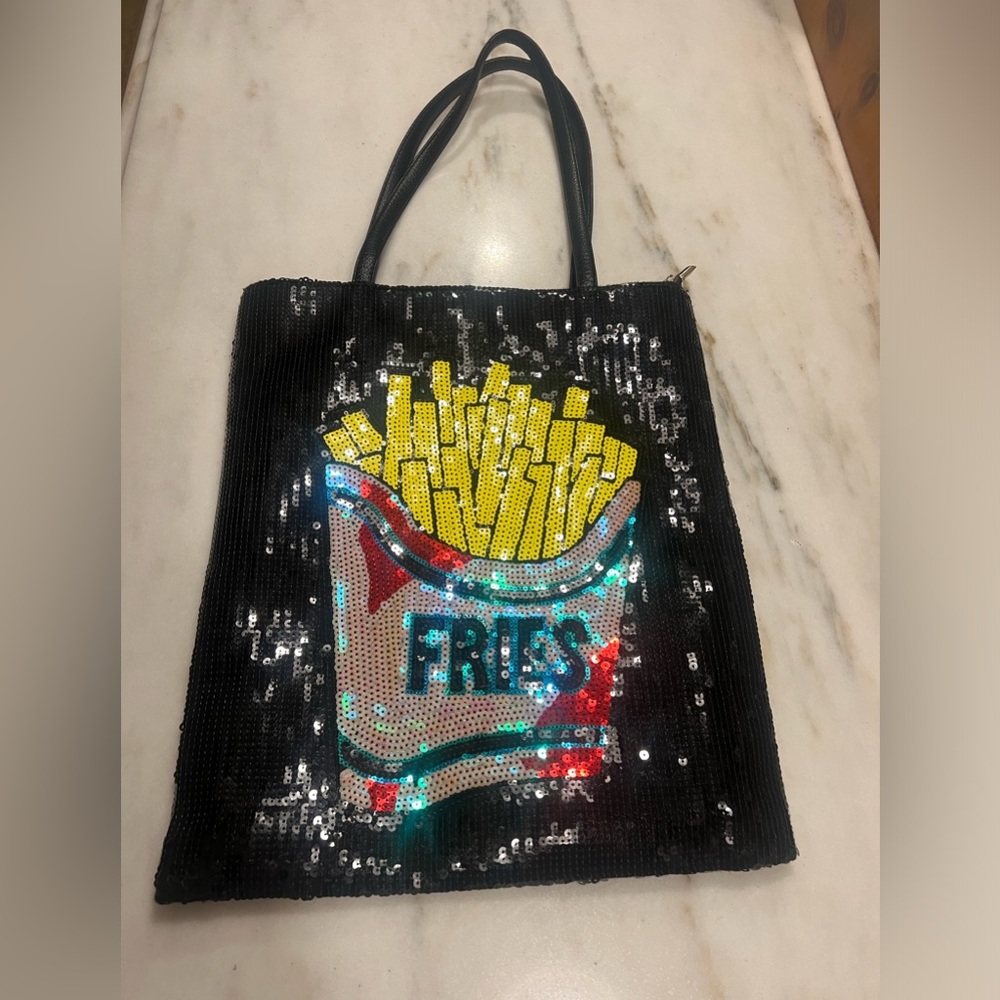 Sequin Tote Bag